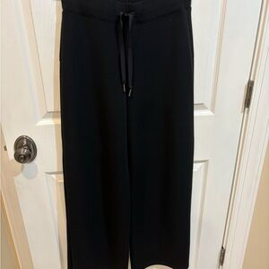 Spanx air essentials black wide leg pants